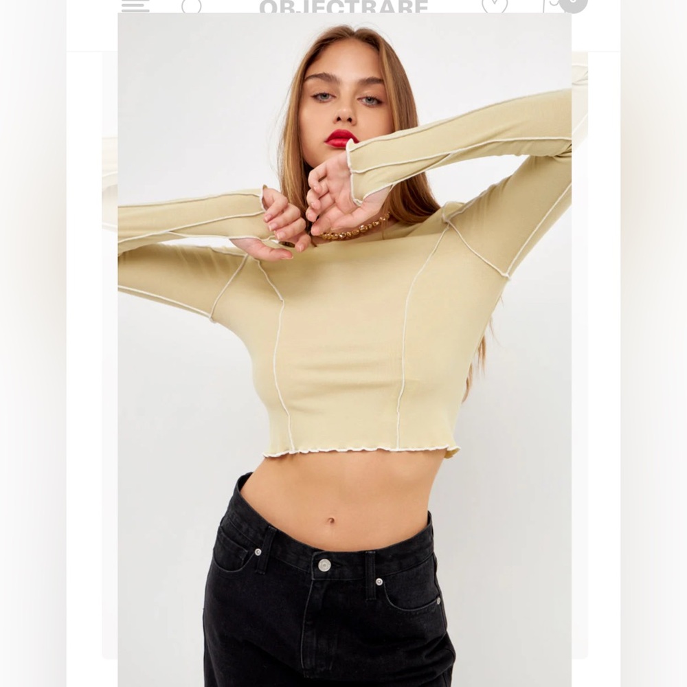 GREY LAB Sage Long Sleeve Blouse